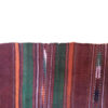 Authentic Persian Jajim Flat-Woven Striped Rug Vira