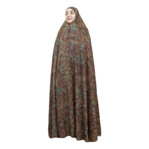 Iranian Cultural Chador for Women – Colorful, Ideal for Daily Use and Namaz, Flowers