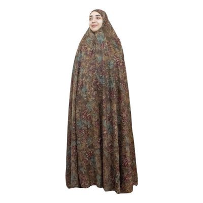 Iranian Cultural Chador for Women – Colorful, Ideal for Daily Use and Namaz, Flowers