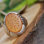 Islamic Yemeni Aqeeq Silver Ring for Men Ya Ghareeb ul Ghuraba