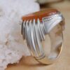 Islamic Yemeni Aqeeq Silver Ring for Men Ya Ghareeb ul Ghuraba