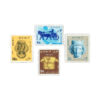 Collection of 3 Iranian Stamps Model 7000 Years of Iranian Art