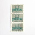 Collection of 3 Commemorative Stamps of Jameh Mosque of Hamadan