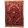 Persian Silk Carpet Hand-Knotted with Medallion Design Yas