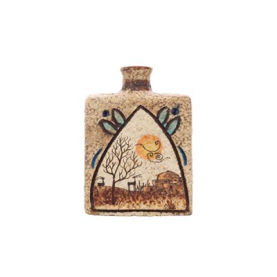 Minimalist Single Flower Pottery Vase Ideal for Home Decor Accent