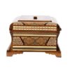 Handcrafted Persian Wooden Tissue Box Cover – Khatamkari Maral
