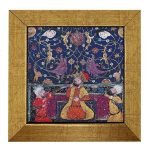 Decorative Persian Framed Tile – Shahnameh Inspired: Kings