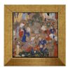 Decorative Persian Framed Tile - Shahnameh Inspired: Sobrana
