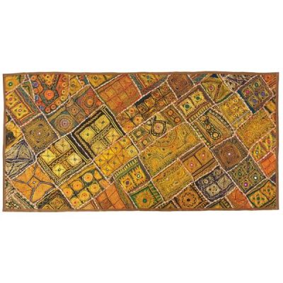 Patchwork Embroidered Tablecloth Model Lindya