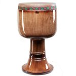 Persian Tombak Drum - Jozdani Brown 16 Model