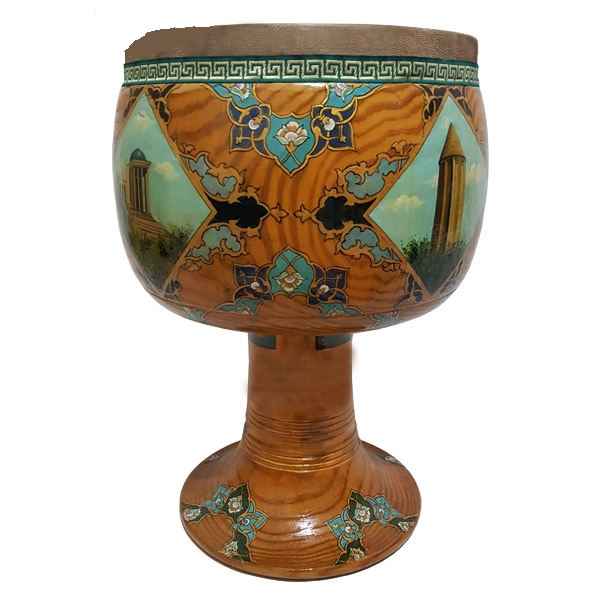 Persian Tombak Drum – Shirani Miniature Model