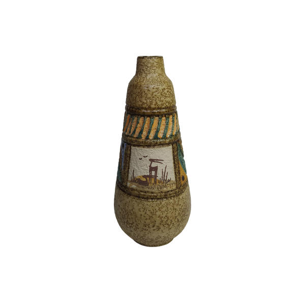 Persian Minimalist Vase for One Bloom Handcrafts & Decorative with Hand-painted Design