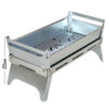 Persian Mangal Portable Charcoal Grill - Stainless Steel