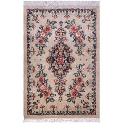 Persian Silk & Wool Blend Carpet Hand-Knotted in Tabriz Haris