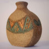 Mini Flower Pottery Vase with Art Motif, Suitable for Decor & Gift