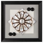 Decorative Persian Ceramic Art Model Lotus