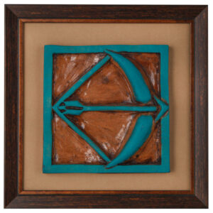 Persian Pottery wall Art Frame Model Azar