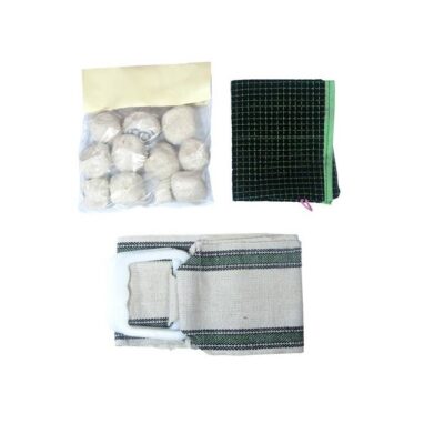 Sefidab – Set of Natural Iranian Roshor Face & Body Mask with Bath Mitt