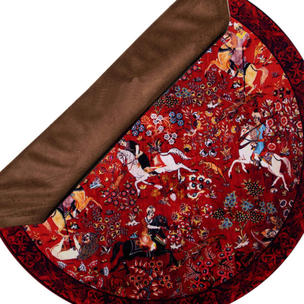 Round Persian Velvet Tablecloth Model Shekarghah