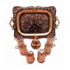 Handcrafted Persian Copper Tea & Coffee Set - Engraved Lux