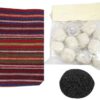 Sefidab - Set of Natural Iranian Roshor Face & Body Mask with Shower Mitt & Pumice