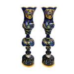 Persian Crystal Luster Lamp Traditional Laleh Shaped Shah Abbasi
