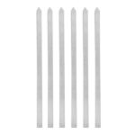 Set of Six Aluminum Skewers for Kabab Koobideh (63 cm) and Grilling