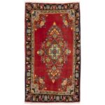 Vintage Hand-Knotted Persian Carpet Model Bidgol