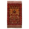 Authentic Persian Prayer Rug Hand-Knotted & Luxurious Sajada Mosque