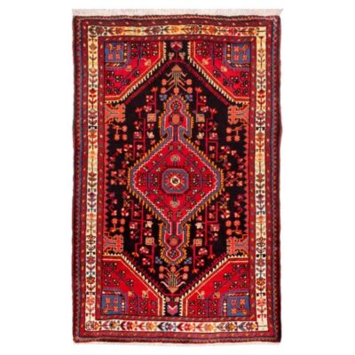 Authentic Persian Prayer Rug Hand-Knotted & Luxurious Sajada Hanieh