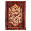 Authentic Persian Prayer Rug Hand-Knotted & Luxurious Sajada Traditional
