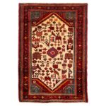 Authentic Persian Prayer Rug Hand-Knotted & Luxurious Sajada Traditional