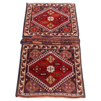 Vintage Persian Saddle Bag – Handwoven & Second-Hand Tōbrag 187413