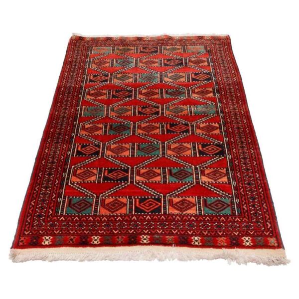 Antique Persian Handwoven Rug Model Bahrami
