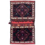Vintage Persian Saddle Bag – Handwoven & Second-Hand Tōbrag 102268