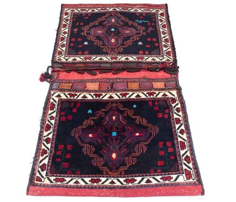 Vintage Persian Saddle Bag – Handwoven & Second-Hand Tōbrag 102268