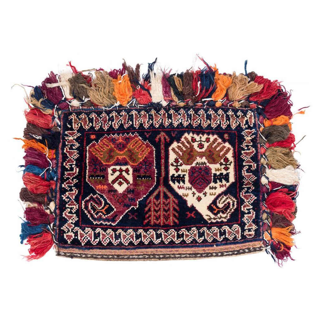 Vintage Persian Saddle Bag – Handwoven & Second-Hand Tōbrag 102281