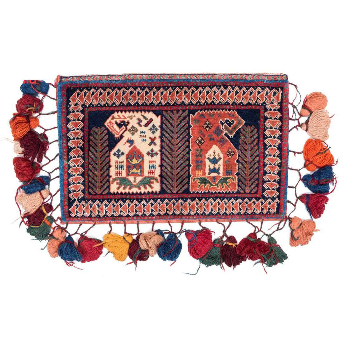 Vintage Persian Saddle Bag – Handwoven & Second-Hand Tōbrag 102282