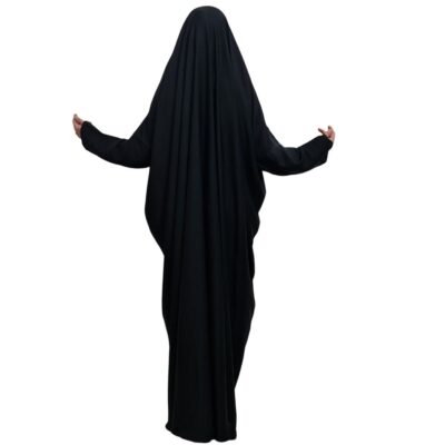Islamic Arabic Black Chador Abaya Hejab with Sleeves for Women and Praying – TChador