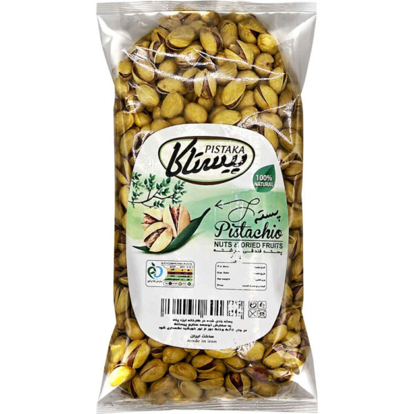 Salted Saffron Flavored Iranian Pistachios - Fandoghi Variety 1350 grams