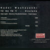 Nader Mashayekhi: fie ma fie II - moulana Album by Frank Cramer, Munich Radio Orchestra, and Salar Aghili