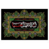Islamic Shia Glorious Flag - Imam Hussain Black Wall Tapestry