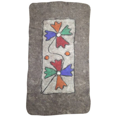 Persian Wool Felt Rug 100% Natural and Handmade Mahroo