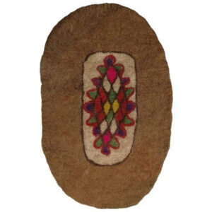 Handmade Persian Felt Carpet Model Nature