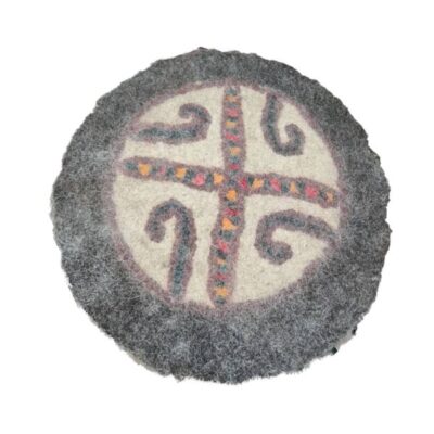 Persian Wool Felt Rug 100% Natural and Handmade N19