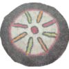 Persian Wool Felt Rug 100% Natural and Handmade N20
