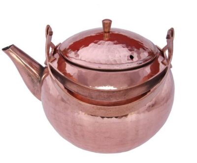 Persian Copper Tea Kettle Durable Stovetop Traditional Hammered Yas