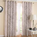 Printed Velvet Persian Eyelet Curtain – Calligraphy Writings