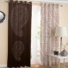 Printed Velvet Persian Eyelet Curtain – Tavarizh