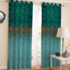 Printed Velvet Persian Eyelet Curtain – Farsi Poems